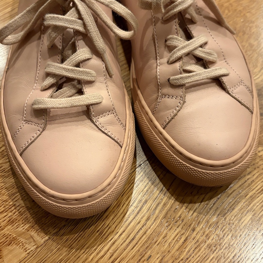 Common Project original Achilles pink monotone sneaker 36 barely worn! Ret $565 - Picture 4 of 11